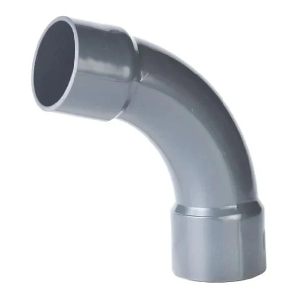 Courbe PVC 75° Ø50 mm à coller – 2x manchon