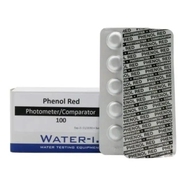 50 comprimés Photomètre Phenol Red (pH) - PoolLab 2.0