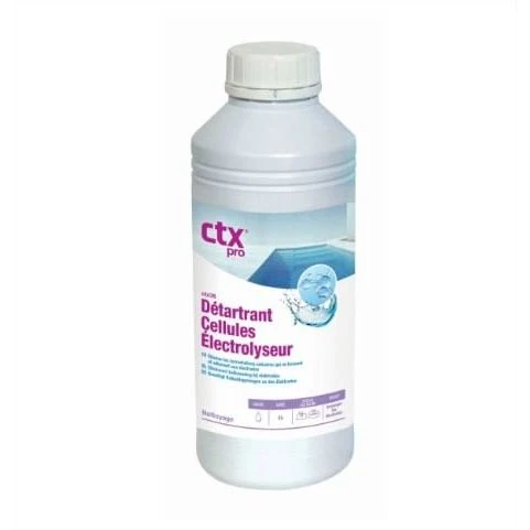CTX 35 DETARTRANT ELECTRODE ET CELLULE Bidon de 1L - Détartrant pour cellules électrolyseur