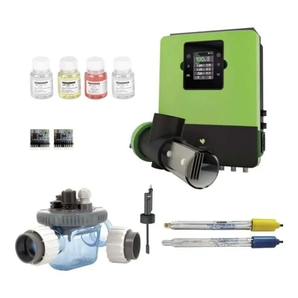 Oxilife OX1 Sugar Valley (complète avec un kit d'installation Deluxe, des capteurs de pH et de Rx en verre et des pompes doseuses)