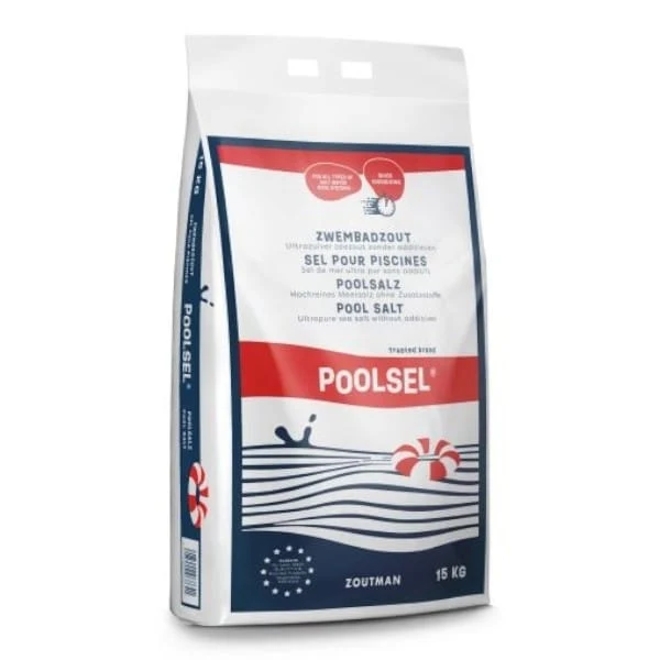 POOLSEL® Sel de piscine et d'étang 15kg