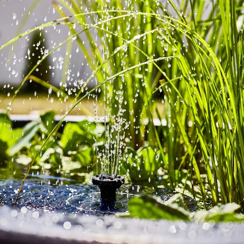 Aquigarden Patio Pond Solar avec Pompe de Fontaine - Bassin de terrasse
