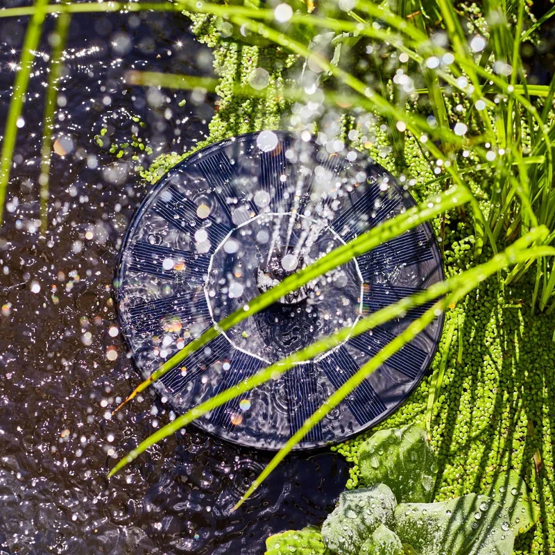 Aquigarden Patio Pond Solar avec Pompe de Fontaine - Bassin de terrasse