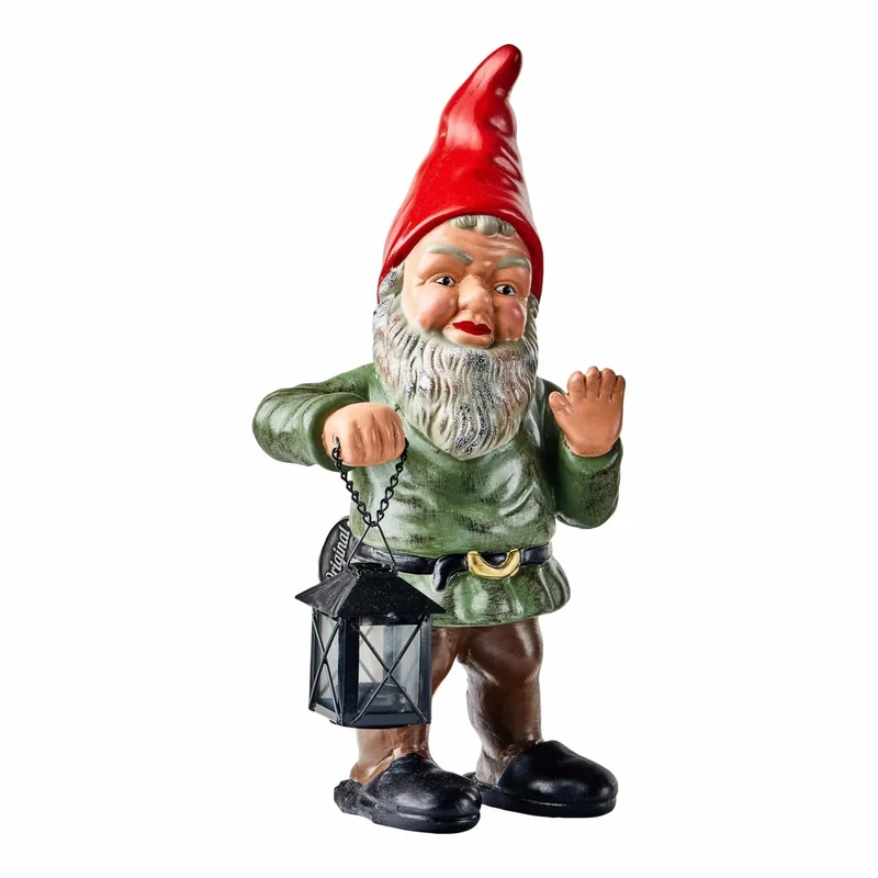 Nain de Jardin HEISSNER "Waldemar" avec Lanterne