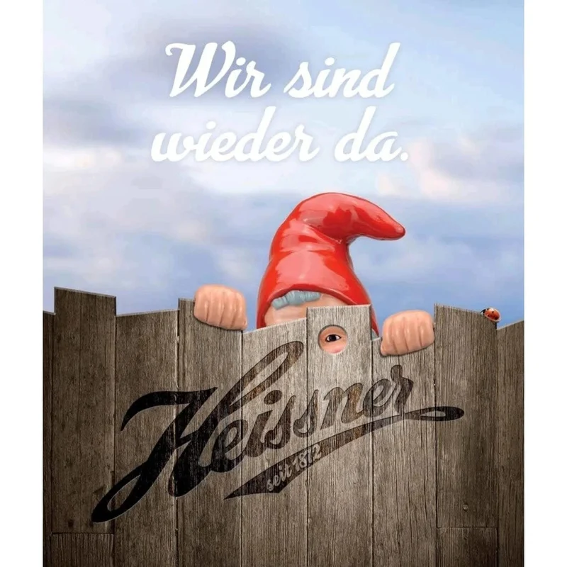 Nain de Jardin HEISSNER "Waldemar" avec Lanterne