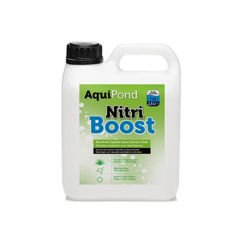 Aquipond Nitriboost - Recolonise votre filtre en 24h