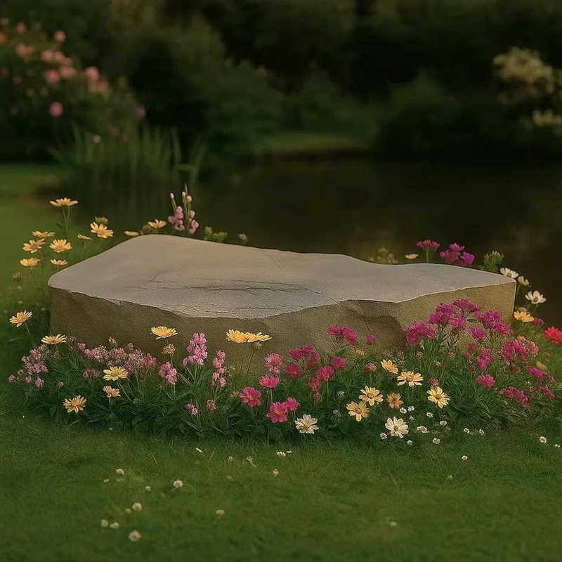Rocher artificiel en grès - Aquigarden - Le Géant - 170CM X 68CM X 30CM