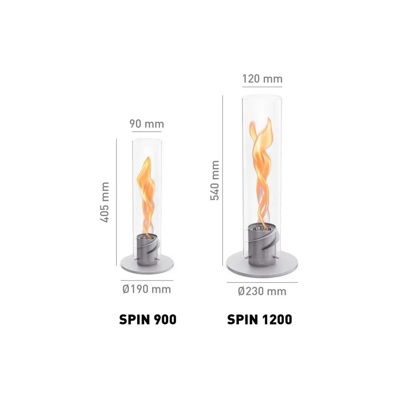SPIN 900 Feu de Table avec BioBurner