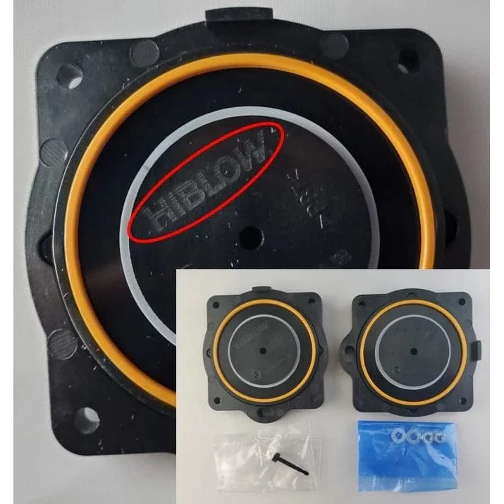Set de membranes pour HP60 à 80 Hiblow - DIAPHRAGM MOUNTING BLOCK (2pcs / set) HiBlow HP-60 / 80