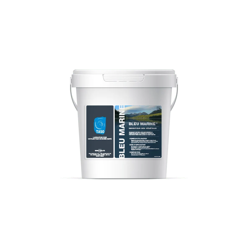 Bleu Marine – Colorant biologique pour étangs, lacs & bassins (Version Liquide & Sachets)