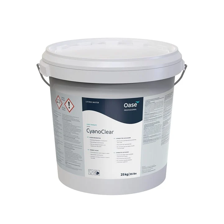 CyanoClear - 25 kg - Traitement professionnel contre les cyanobactéries des étangs et plans d'eau