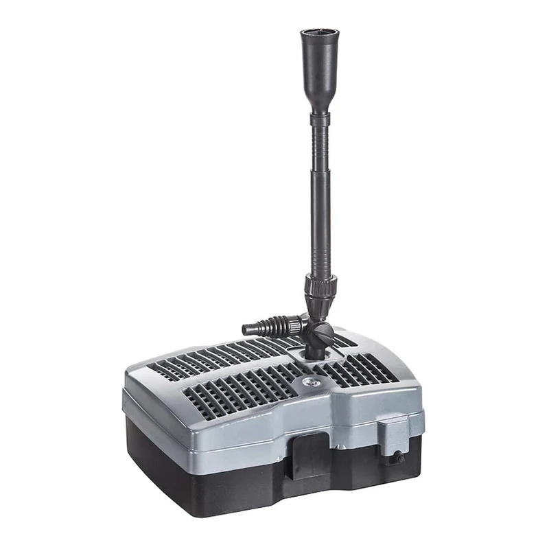 SMARTLINE Filtre Submersible avec Pompe 1000 L/h – Filtration de Bassin avec Lampe UVC 9W