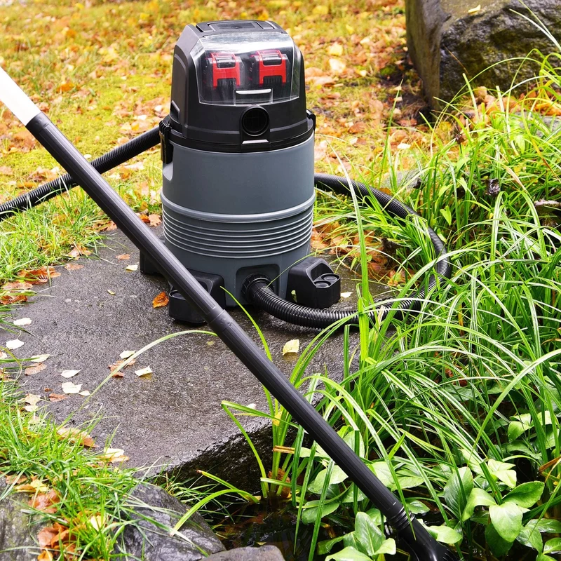Heissner Akku Teichschlammsauger "Power-X-Change", 36V, 500W, 35L