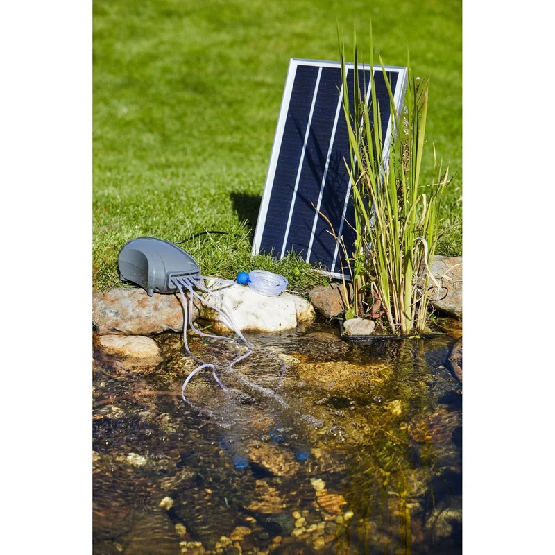 Pompe à air Solaire ST600-00 – Aérateur de Bassin Solaire - Heissner