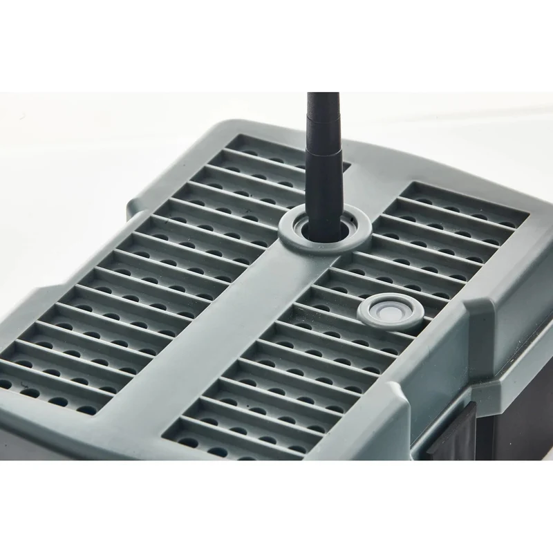 Heissner Filtre Sous-Marin Solaire avec Pompe de Fontaine 600 l/h – 5W UVC