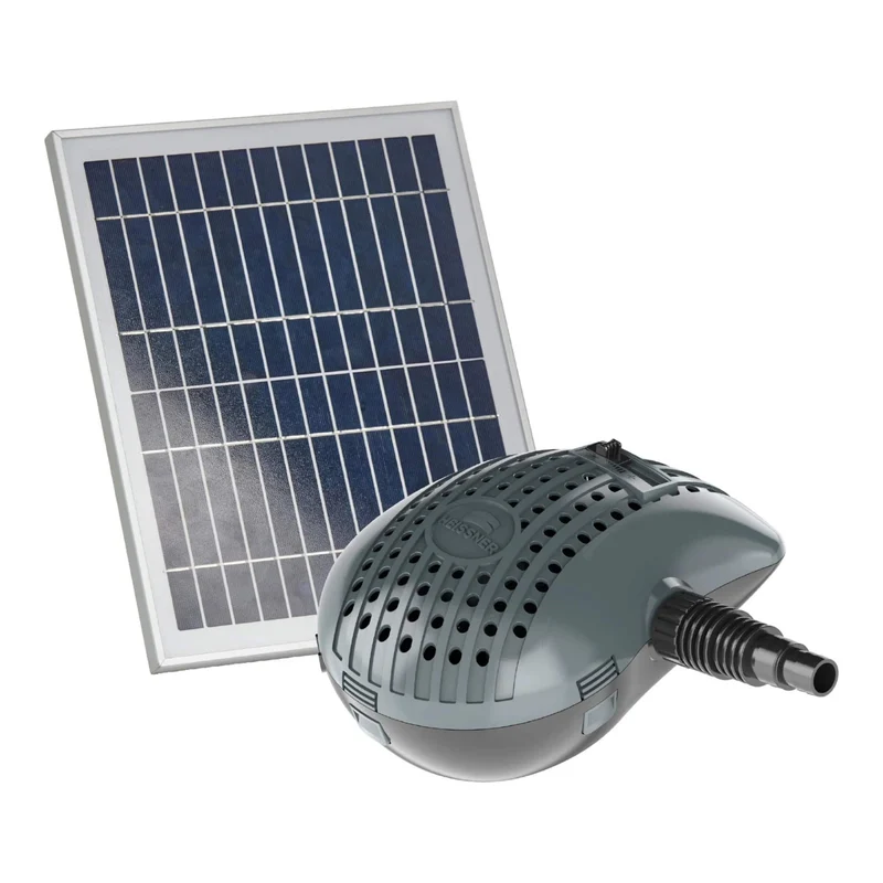 Pompe de Ruisseau Solaire 5000 l/h avec 2 x 30W Modules Solaires