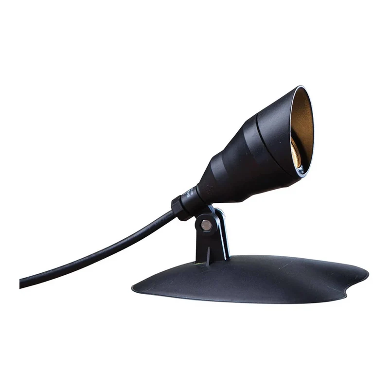 Heissner Spot LED Smart Light 4 Watt Noir – Éclairage Puissant pour Bassin et Jardin