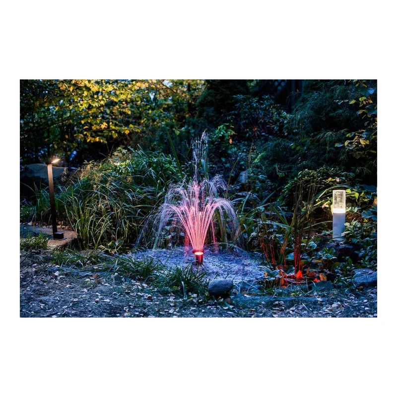 Heissner Spot LED Smart Light 9 Watt Noir – Éclairage Haute Puissance pour Bassin et Jardin