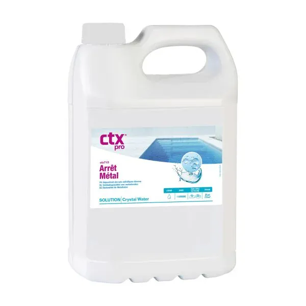 CTX metal stop éliminateur de métaux 5 litres