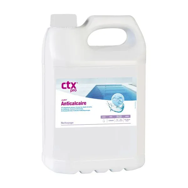 CTX 607 Détartrant pour piscines 5 L