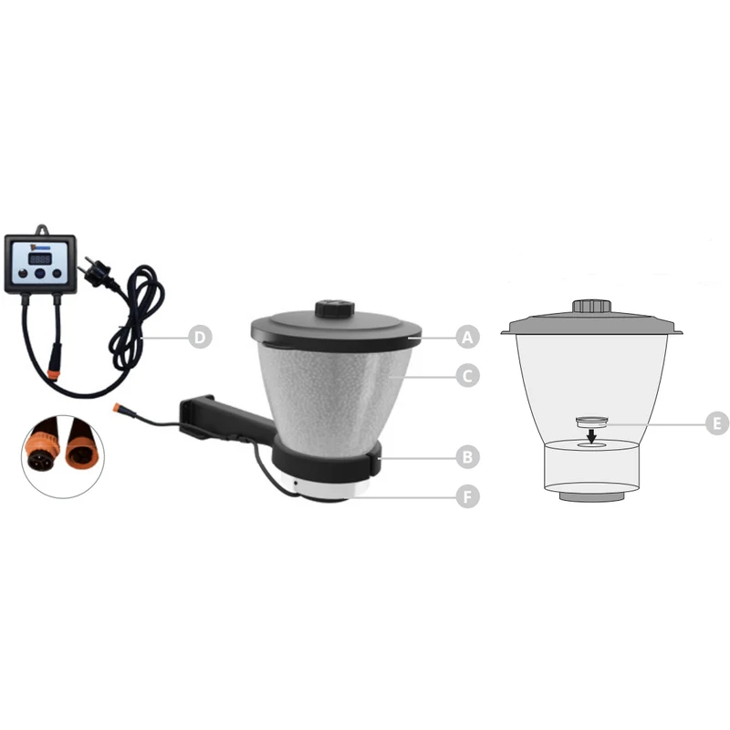 Pièces détachées pour Fish Feeder Koi Pro Superfish