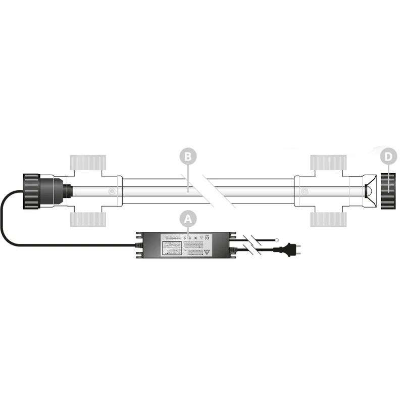 Pièces détachées pour UV Alu Tech UVC 75W