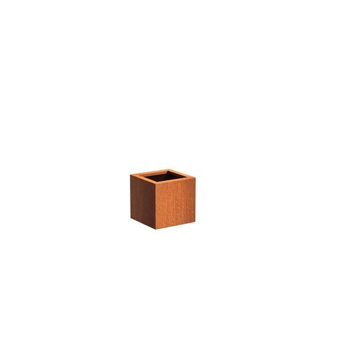 Jardinière en corten - Andes carré 0.4m x 0.4m x 0.4m