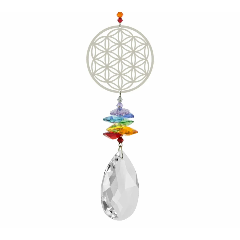 Grande Fantaisie de Cristal Fleur de Vie