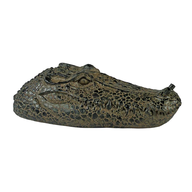 Gargouille flottante crocodile 10CM - Cracheur pour petit jeu d'eau - Ubbink