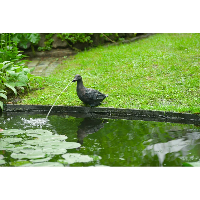 Gargouille Canard 24CM - Cracheur pour petit jeu d'eau - Ubbink