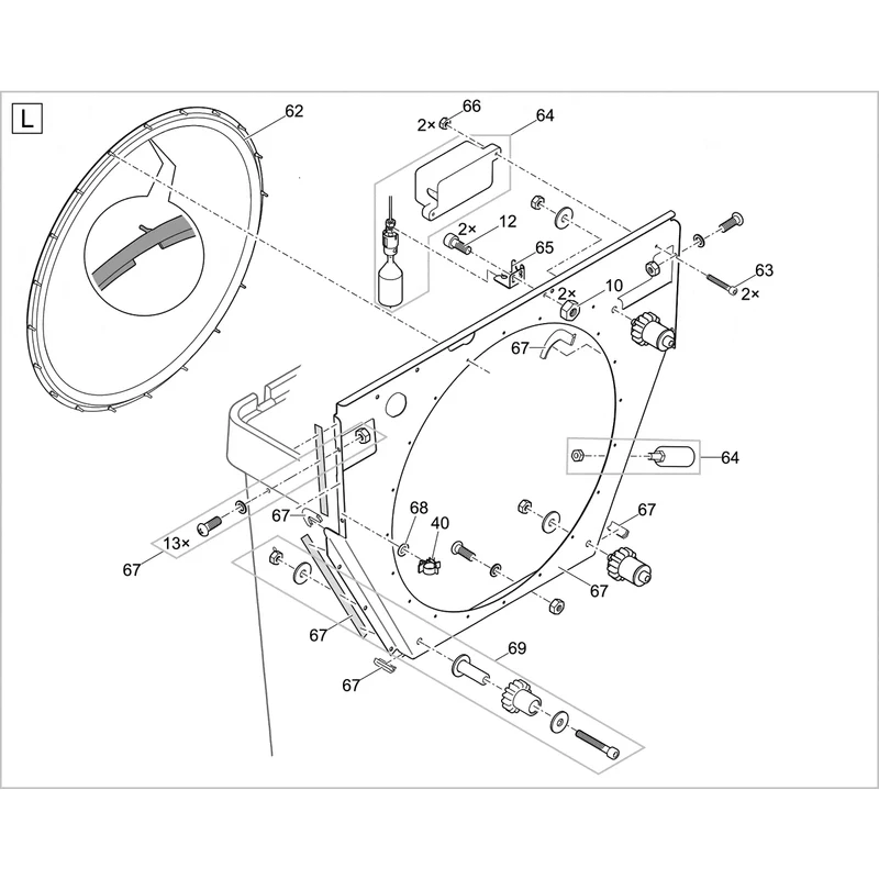 Pièces détachées pour ProfiClear Premium Compact-M pompage OC
