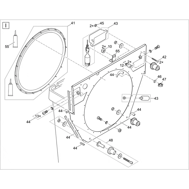Pièces détachées pour ProfiClear Premium DF-L gravitaire OC