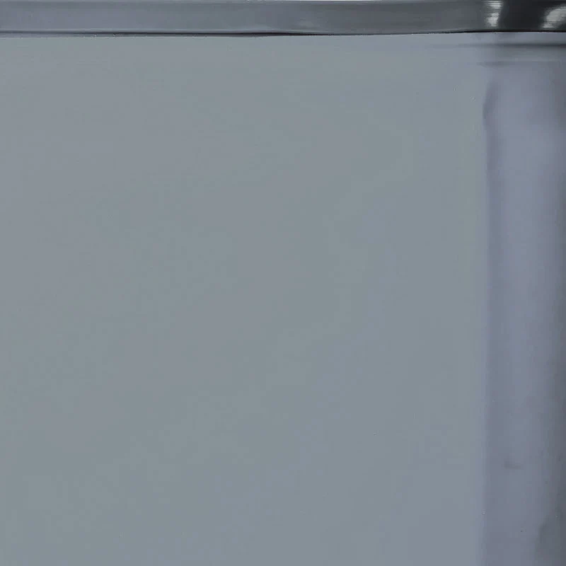 Liner piscina GRE ovalada 500x300x130 cm gris 40/100 overlap SP518GF