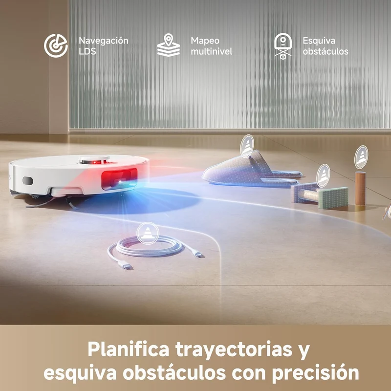 Dreame – D20 Pro Plus robot aspirador negro