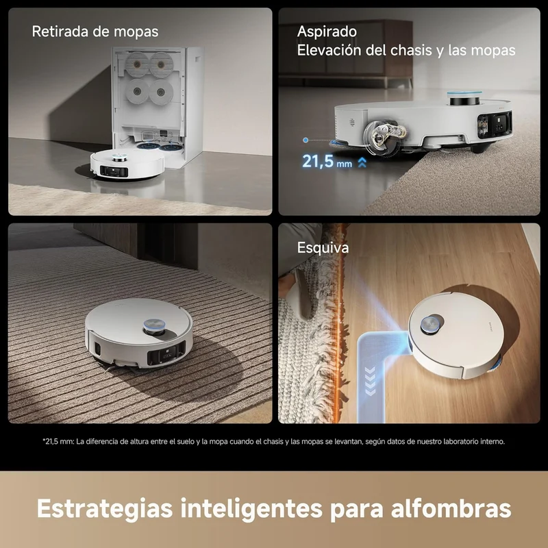 Dreame – Matrix10 Ultra robot aspirador Negro
