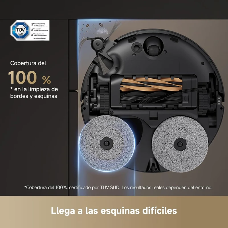 Dreame – X50 Master Robot aspirador y fregasuelos con base automática para hogar