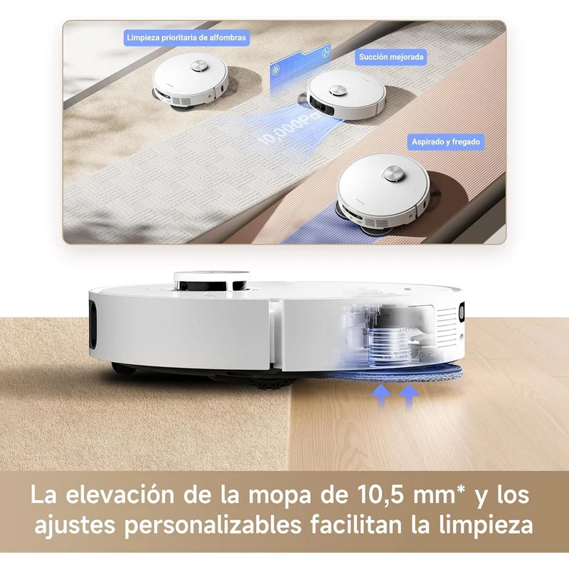 Dreame – L10s Ultra Gen 2 Robot aspirador y fregasuelos con base automática para hogar