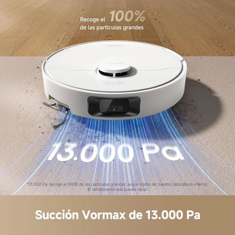 Dreame – D20 Pro Plus robot aspirador blanco