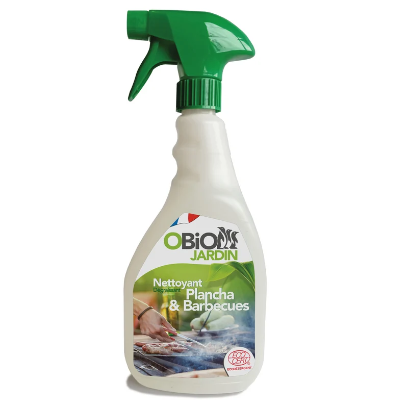 Nettoyant plancha & barbecue 750 ml Obio – Dégraissant
