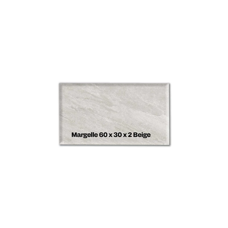 Margelle grès cérame 60x30 – Bord droit piscine
