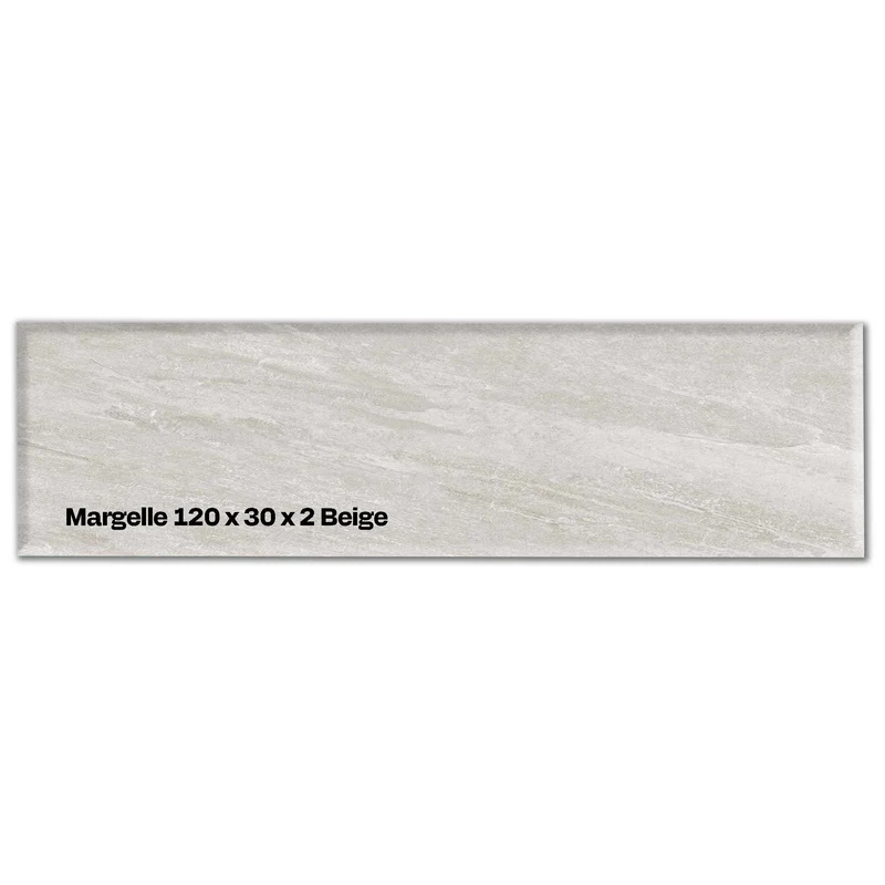 Margelle grès cérame 120x30 – Bord droit piscine