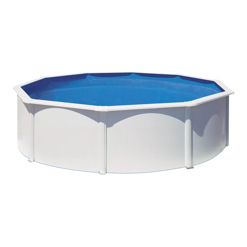Piscina desmontable redonda GRE Ø460x132 cm con depuradora de arena KITPR458