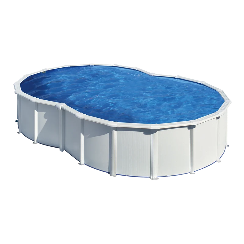 Piscina desmontable ovalada GRE 500x340x120 cm con depuradora de arena KITPROV4870