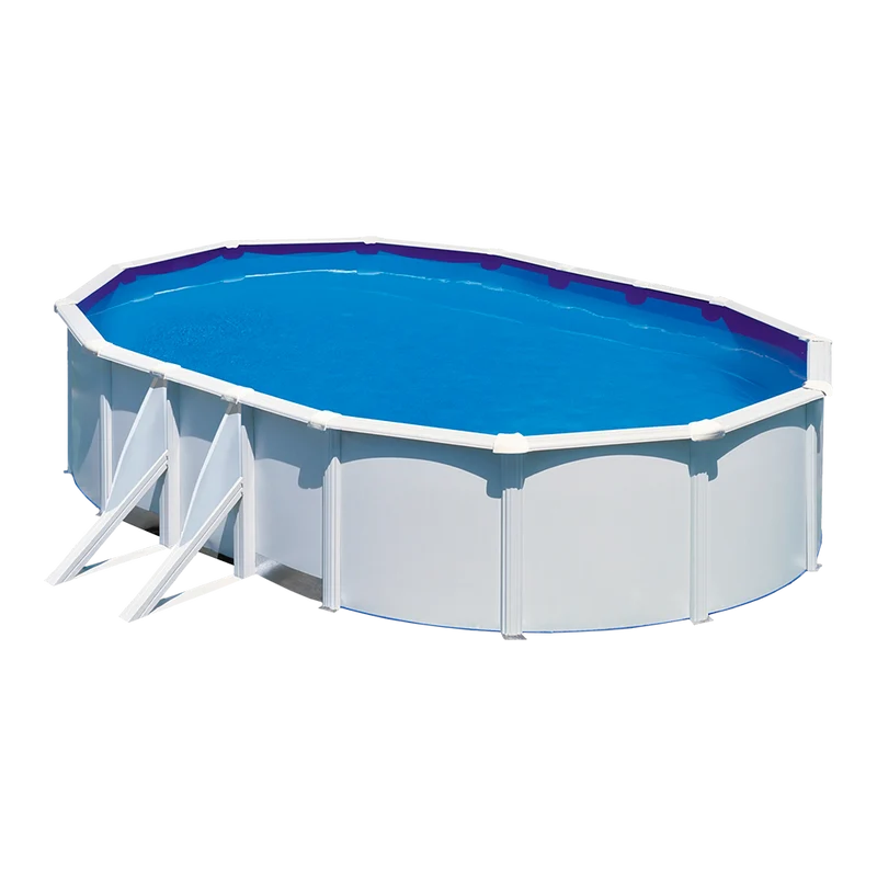 Piscina desmontable ovalada GRE 500x300x120 cm con depuradora de arena KIT500ECO