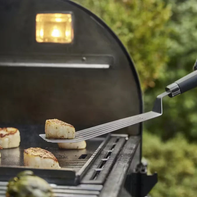Espátula fléxivel para placa Weber