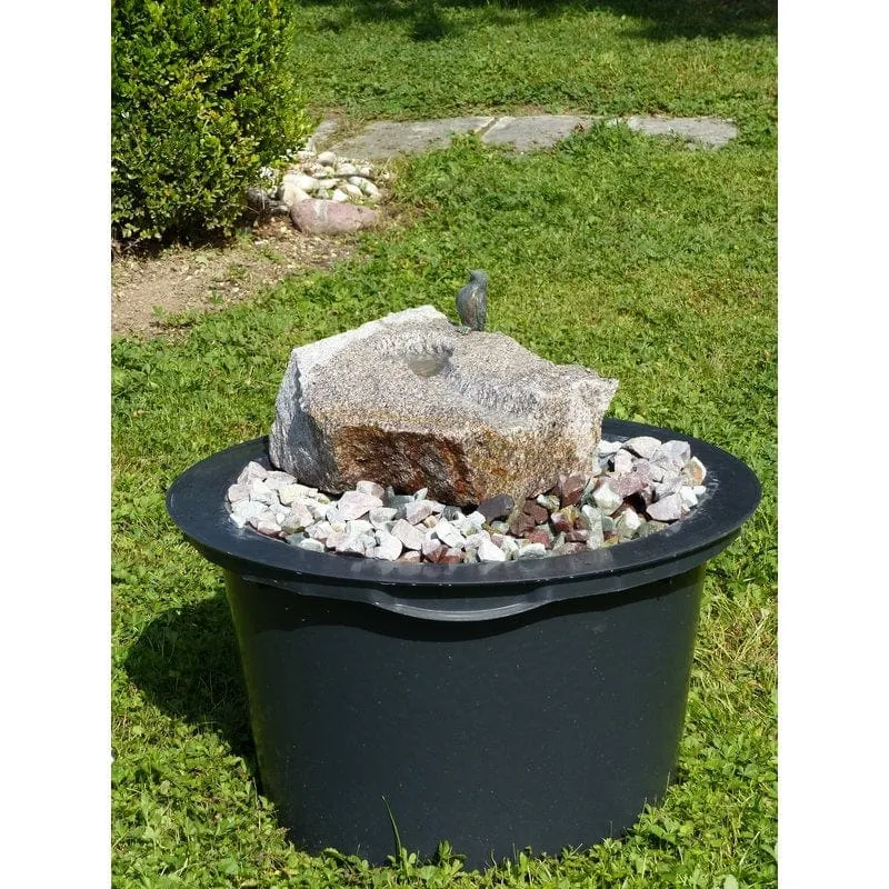 Komplettset-Brunnen Wasserlauf mit Eisvogel 88236