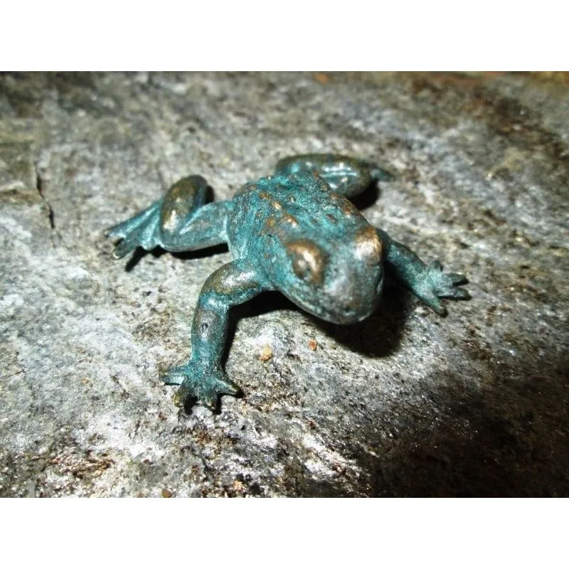 Mini-Frosch mit Flusskiesel Lamos