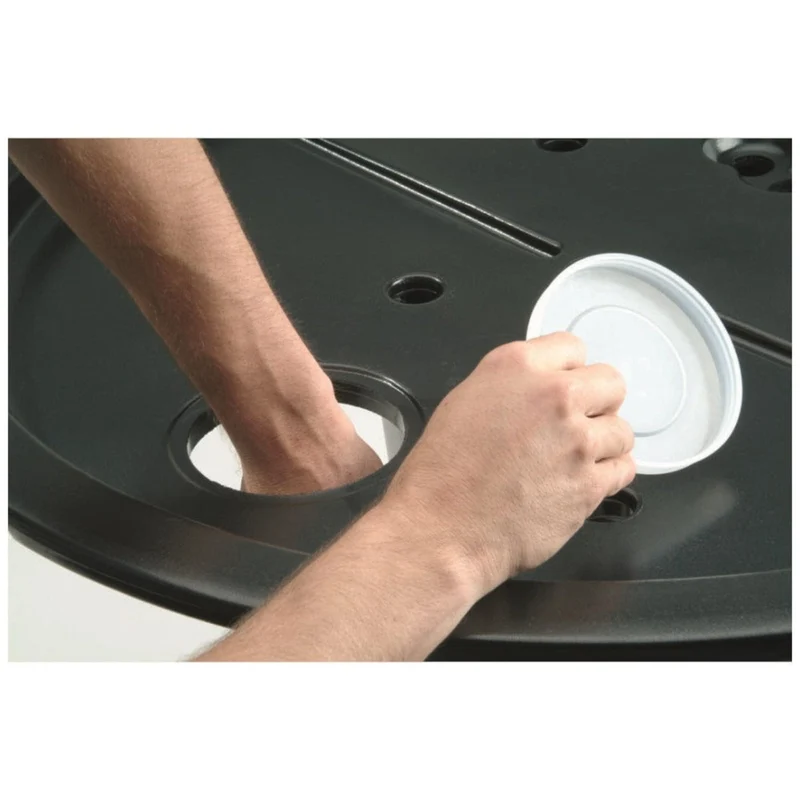 Ontario® 60 - plateau de recouvrement - HDPE, charge max. 100kg/m² pour Victoria 60 - Ø60 cm