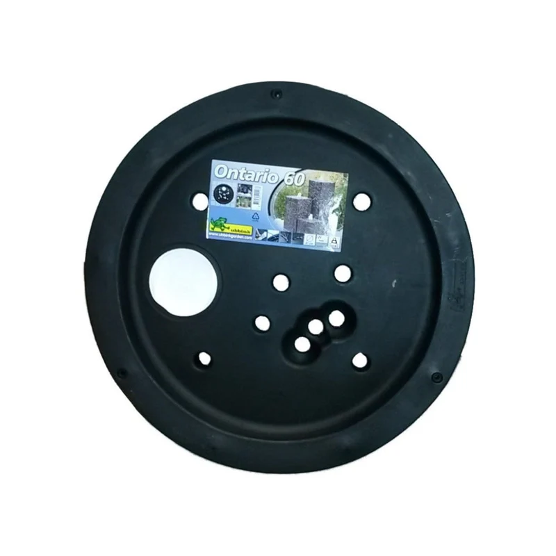 Ontario® 60 - plateau de recouvrement - HDPE, charge max. 100kg/m² pour Victoria 60 - Ø60 cm
