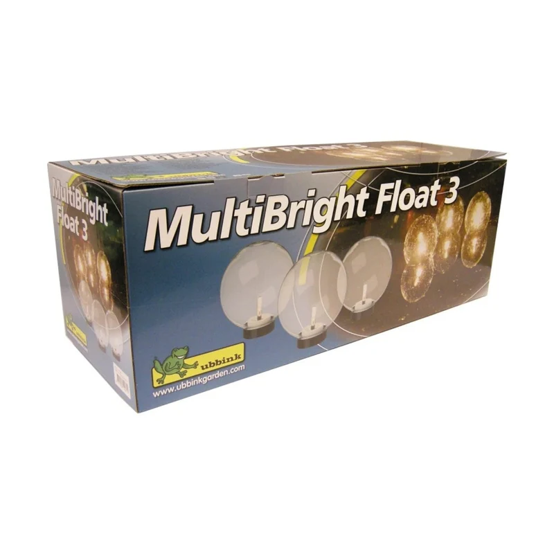 Ampoule de rechange pour MultiBright Float 3 - 3 x G4 24 SMD blanc chaud avec 3 capuchons de protection en verre - Lumen 75, A+, 3 x 1,5 Watt